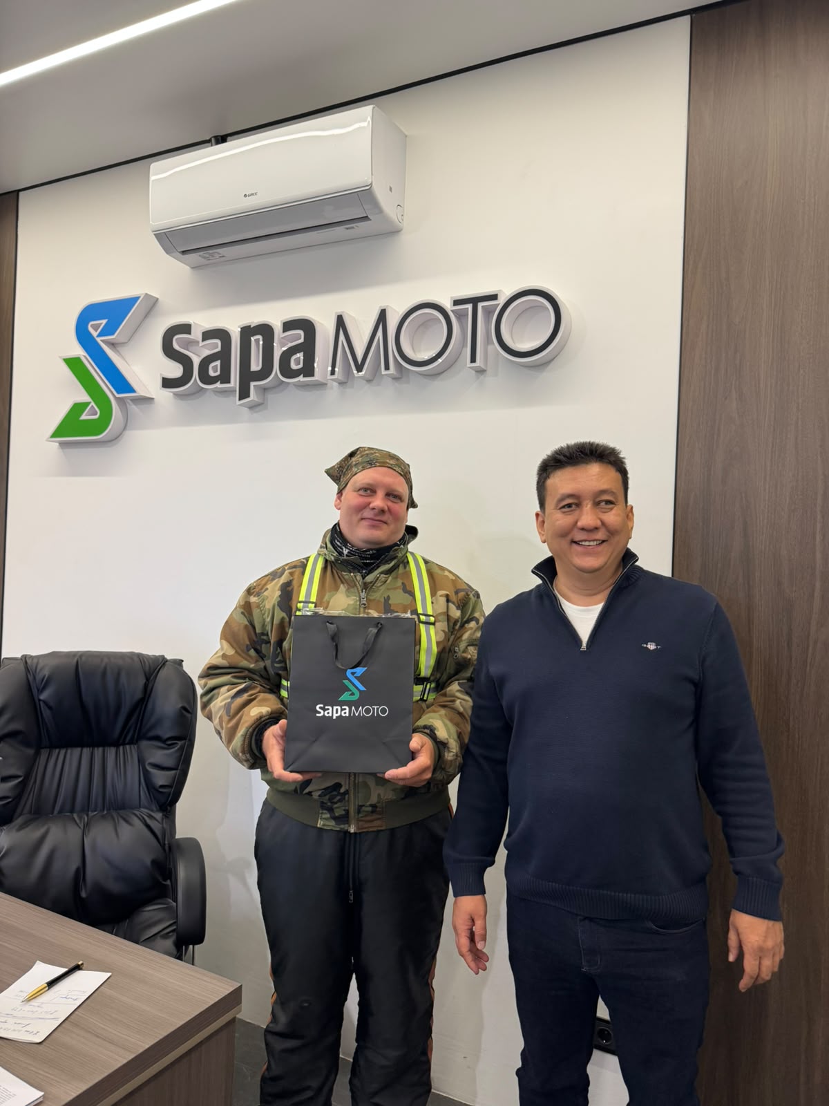 SAPA MOTO тұрақты пайдаланушыларын құттықтау